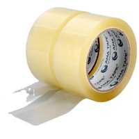 ANTISTATIC No Noise Low Noise Cardboard Packaging Bopp Opp Packaging Rubber Base Tape