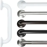 Toilet Safety Stainless Steel Shower Handle Wall Mounted Bathroom Security Handrail