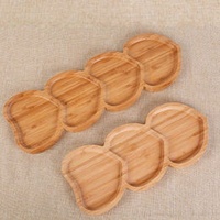 Cake & pastry decorating tools, Natural bamboo good quality tray for cake, fruits, coffee shop use