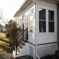 Powder Coated Aluminum Fencing Balcony Fence Handrail