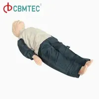 Half Body CPR Manikin with LED Light Cardiopulmonary Resuscitation Mannequin CPR Model