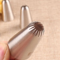 Kitchen Accessories Icing Piping Pastry Nozzles Set With Pastry Bag Stainless Steel cake decorations