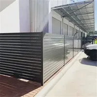 Factory Manufacture Metal Slat Guardrail /Aluminum Slat Guardrail, Security Slat Guardrail