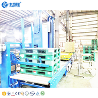 High Quality Bagging Packing Line Fully Automatic Palletizer for Bottled Water Beer Can From Membrane Bag and Carton