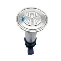 0-5v Flush Diaphragm Pressure Sensor Flat Film Membrane 50.5mm Tri-Clamp Hygienic Sanitary Pressure Transmitter Membrane for Mud