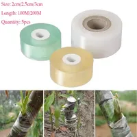 Other Garden Tools 5Roll Width 2cm25cm 3cm Fruit Tree Grafting Membrane Film Stretchable Garde Plants Protection Nursery Tape Self Adhesive 230422