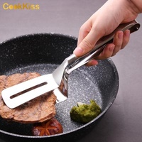 Viable Stainless Steel Tong Custom Bread Clip BBQ Pastry Food Barbecue Tongs