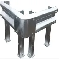 Hot DIP Galvanized W Beam 90 Degree Guardrail Terminal End