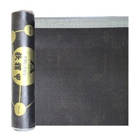 SBS High Quality Pre-laid Polymer Waterproof Membrane for Roof Basement Waterproof Membrane Black Hdpe Sand 5 Years 20m 1m