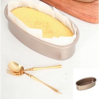 Sustainable Bread Pan Oval Toast Bread Mold Carbon Steel Bread Pastry Making Bakeware Bake DIY Non Stick Pan Baking Supplies