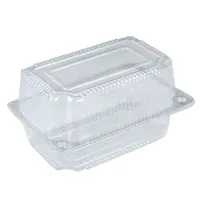 Factory sold pastry box disposable plastic transparent cake packaging box plastic box western Dim sum fruit food packaging box
