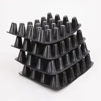 Dimpled Drainage Polyethylene Sheet, Basement Waterproofing Dimpled Membrane Outdoor