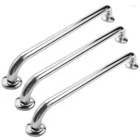 Bath Accessory Set 3X Bathroom Tub Toilet Stainless Steel Handrail Grab Bar Shower Safety Support Handle Towel Rack(50Cm)
