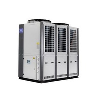 30HP 80KW Three Scroll Compressors Packaged Chiller Unit Air Cooled Chillers