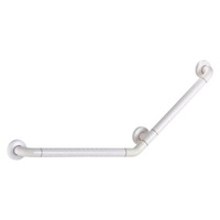 ABS V-shape Toilet Handrail Stainless Steel Handrail Safety Modern Toilet Non-Slip Armrest Disabled Toilet Grab Bar