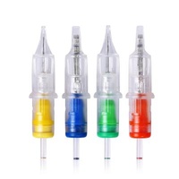 SPD-RL New Arrival Permanent Round Coating Customized Membrane Tattoo Needle Cartridge Membrane Tattoo Needle Cartridge