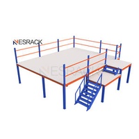 Hight Quality Heavy Duty Pallet Racks Second Floor Mezzanine Shelves Heavy-duty Shelf Steel Structure Platform