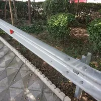 Highway Guardrail Galvanized Safety Barrier with Shock Resistant Crash Attenuation for Traffic Control