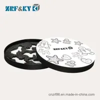 Custom Round Printing Animals Pattern Paper Chocolate/Biscuits/Cookie/Dessert/Pastry/Macaroon Packaging Gift Boxes