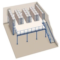 Corrosion Protection Heavy Duty Industrial Storage Warehouse Racks Pallet Racking Systems Loft Loft Mezzanine Floor Platforms
