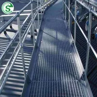 Steel Structure Project Safety Barrier Ball Joint Stanchion Handrail for Grating Platform