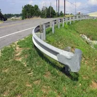 Low Price Welded Curved Panel Fence Steel Highway Guardrail for Sale