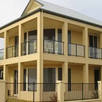 2023 Hot Sale Tinted Aluminum Alloy Glass Fence or Handrail of Balcony
