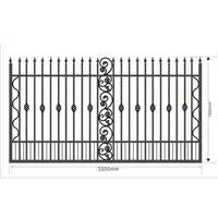 Fencing, Trellis & Gates Aluminum gate Aluminium guardrail Purchase please contact
