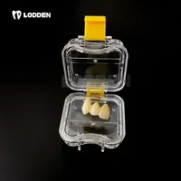 50pcs Dental Membrane Box with Plastic Elastic Membrane Dental Laboratory Material Tooth Storage Box Implant oral irrigator