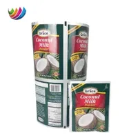 OEM Custom Printing Flexible BOPP Three Side Sealing Lamination Plastic Snacks Food Packaging Roll Film