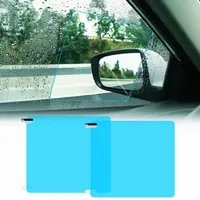 2 Pcs Car Rainproof Film Car Rearview Mirror Protective Rain Proof Anti Fog Waterproof Film Membrane Car Sticker Car Accessories