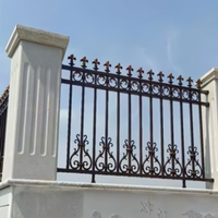 Privacy grille Mesh grille Balcony Assembled Aluminum Alloy Guardrail Aluminum Art Yard Wall Fence