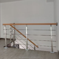 Modern Design 304 Stainless Steel Railings PVC Handrails Indoor Stair Railings Outdoor Deck Handrails Quality Apartments