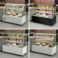 Hot Sales OEM ODM Manufacturer Production Good Price Pastry Display Refrigerator Bakery Cake Showcase Display