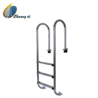 High Quality SS304 Or SS316 Stainless Steel Pool Ladder With Handrail