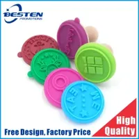 3D DIY Pastry Cake Seal Mold Cutter Custom Silicone Cookie Stamp