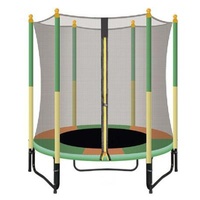 Direct Sales Parent-child Games Fitness Eco-friendly Trampoline With Guardrail Children Indoor Mini Folding Trampoline