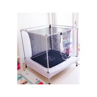 With Protective Net Factory Direct Manufacture High Quality Indoor Kids Like Safety Place Home Trampoline With Guardrail