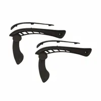 2Pcs Office Chair Armrest Reusable Movable Handrail Furniture Accessories Armrest Replacement for Office Chair Gaming Chair