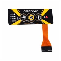 Durable OEM Customized FPC Circuit Membrane Switch Keypad One Button Membrane Switch