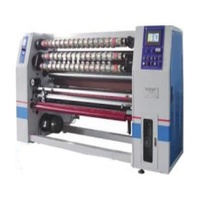 Four shaft BOPP tape slitting machine