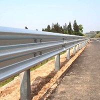 Hot Dip Galvanized Highway W Beam Guardrail Road Side Guard Rail for Sale