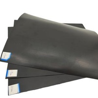 Anti-Corrosion 0.5mm 0.75mm1.5mm 2.0mm HDPE Black Green Smooth Geomembrane For Mining/Fish/Shrimp Farm Pond Liner