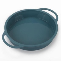 Viable Ready To Ship Silicone Cake Mold Pastry Baking Round Shaped Cake Pan