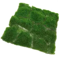 Decorative Flowers Artificial Grass Membrane Simulated Fake Moss Home Accessories Greenery Decor Imitation
