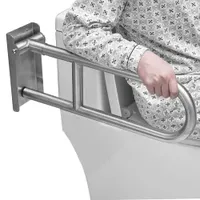 Elderly Care Products Handicap Toilet Grab Bars U-Shape Toilet Handrails