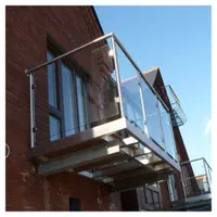 Prima High Quality Post Glass Railings Stainless Steel Handrail