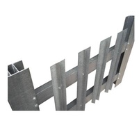 Anti Aging FRP Fence Posts Fiberglass Fencing Guardrail For Home Garden Farm