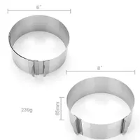 Futeng Stainless Steel Cooking Pastry Mousse Cake Ring