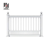 Indoor or outdoor rail public safety design porch/deck/balcony/stair ing, safe aluminum metal profile handrail s handrail